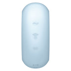 SATISFYER - PRO TO GO 3 DOUBLE AIR PULSE STIMULATOR & VIBRATOR BLUE - Amore24