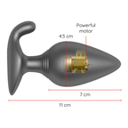 ONINDER - RIO VIBRATING ANAL PLUG BLACK - FREE APP - Amore24