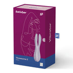 SATISFYER - THREESOME 2 VIBRATOR VIOLET - Amore24
