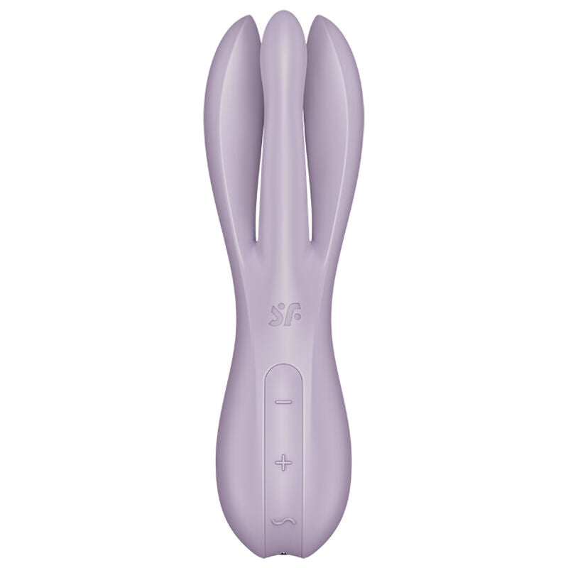 SATISFYER - THREESOME 2 VIBRATOR VIOLET - Amore24