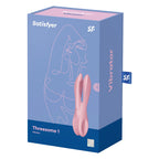 SATISFYER - THREESOME 1 VIBRATOR PINK - Amore24