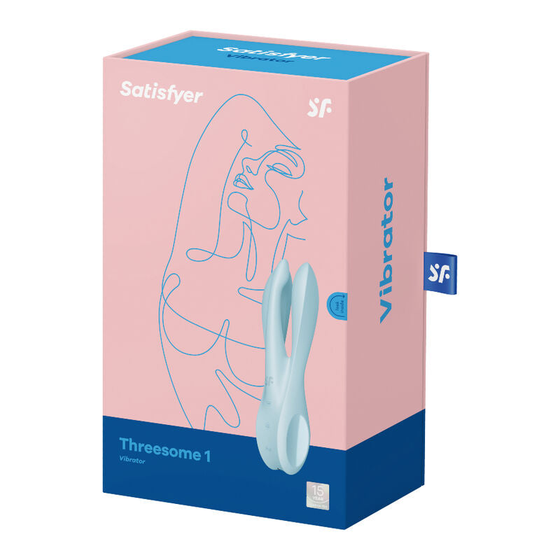 SATISFYER - THREESOME 1 VIBRATOR PINK - Amore24