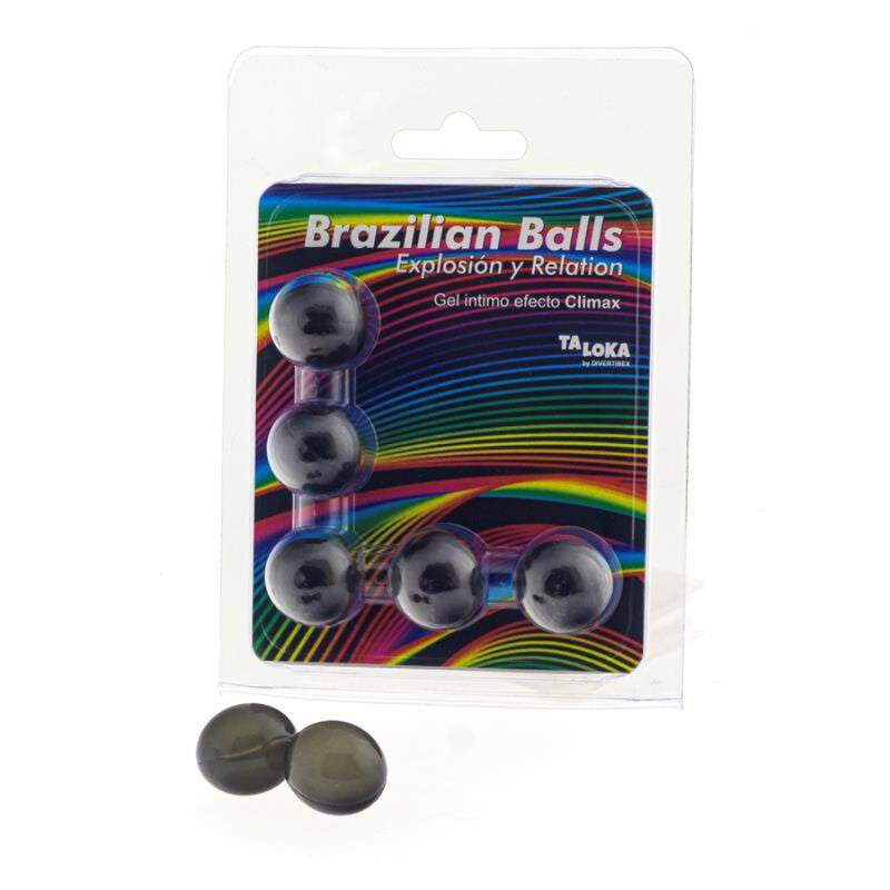 TALOKA - 5 BRAZILIAN BALLS CLIMAX EFFECT EXCITING GEL - Amore24