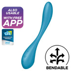 SATISFYER - G - SPOT FLEX 5 MULTI VIBRATOR LILAC - Amore24