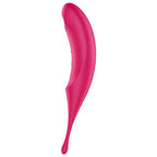 SATISFYER - TWIRLING PRO AIR PULSE STIMULATOR & VIBRATOR BLUE - Amore24