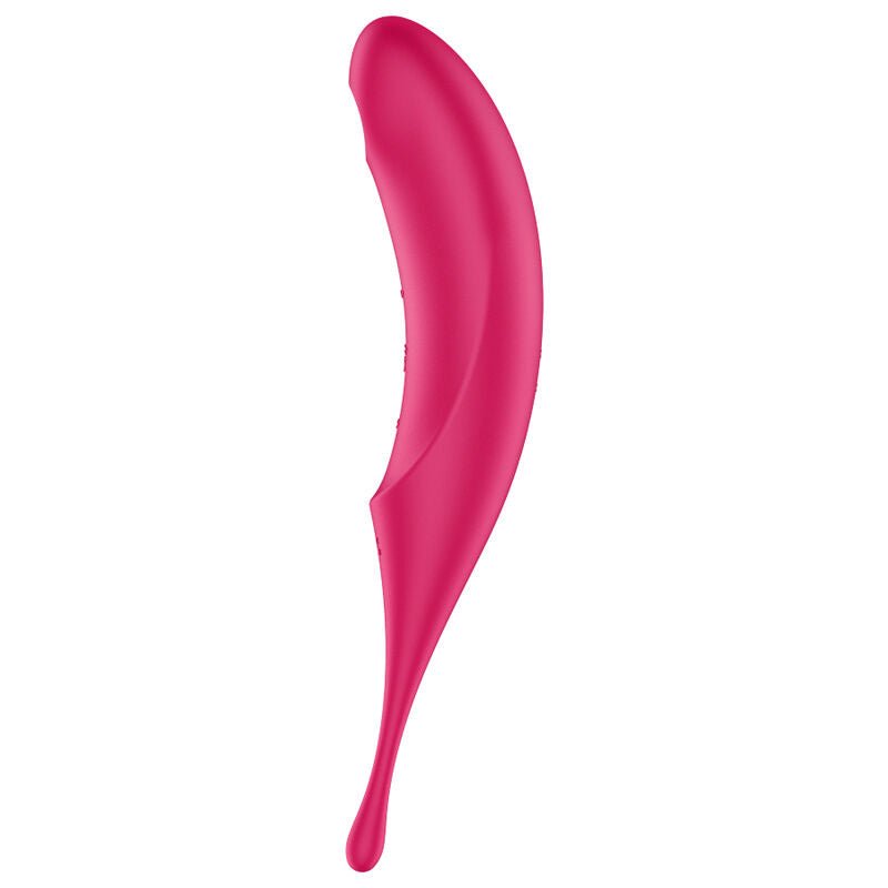 SATISFYER - TWIRLING PRO AIR PULSE STIMULATOR & VIBRATOR BLUE - Amore24