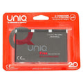 UNIQ - FREE LATEX FREE CONDOMS WITH PROTECTIVE RING 3 UNITS - Amore24