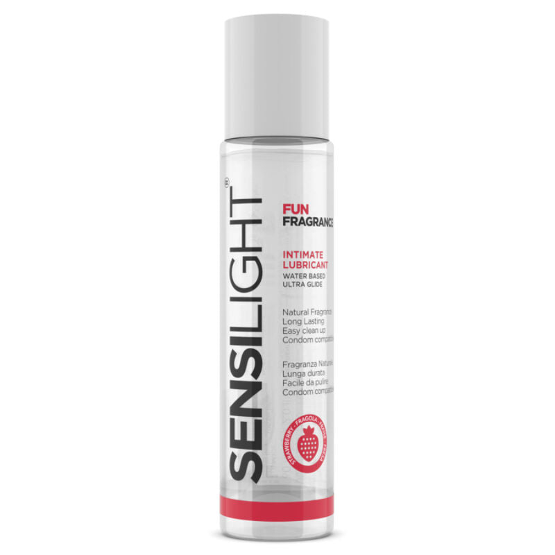 INTIMATELINE - SENSILIGHT WATER BASED LUBRICANT STRAWBERRY 60 ML - Amore24