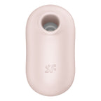 SATISFYER - PRO TO GO 2 DOUBLE AIR PULSE STIMULATOR & VIBRATOR GREEN - Amore24