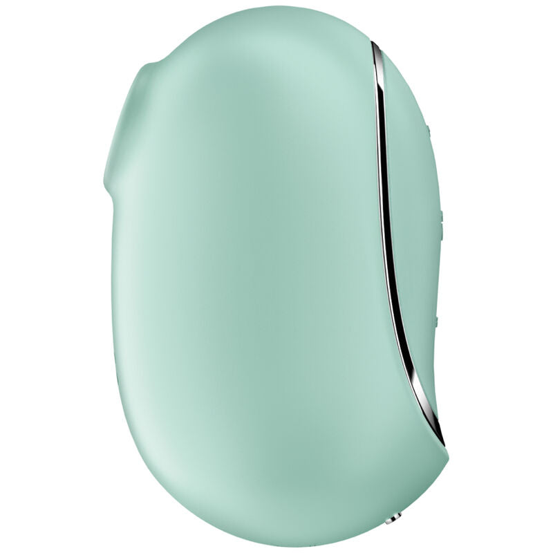 SATISFYER - PRO TO GO 2 DOUBLE AIR PULSE STIMULATOR & VIBRATOR GREEN - Amore24