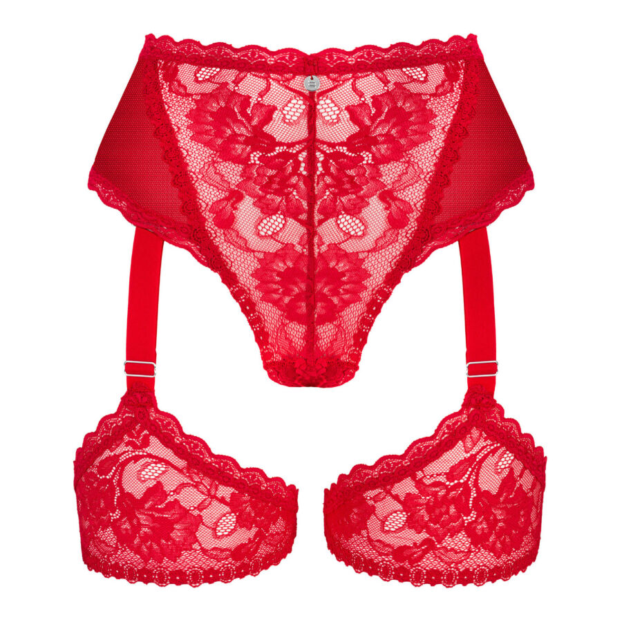 OBSESSIVE - BELOVYA GARTER PANTIES XS/S - Amore24