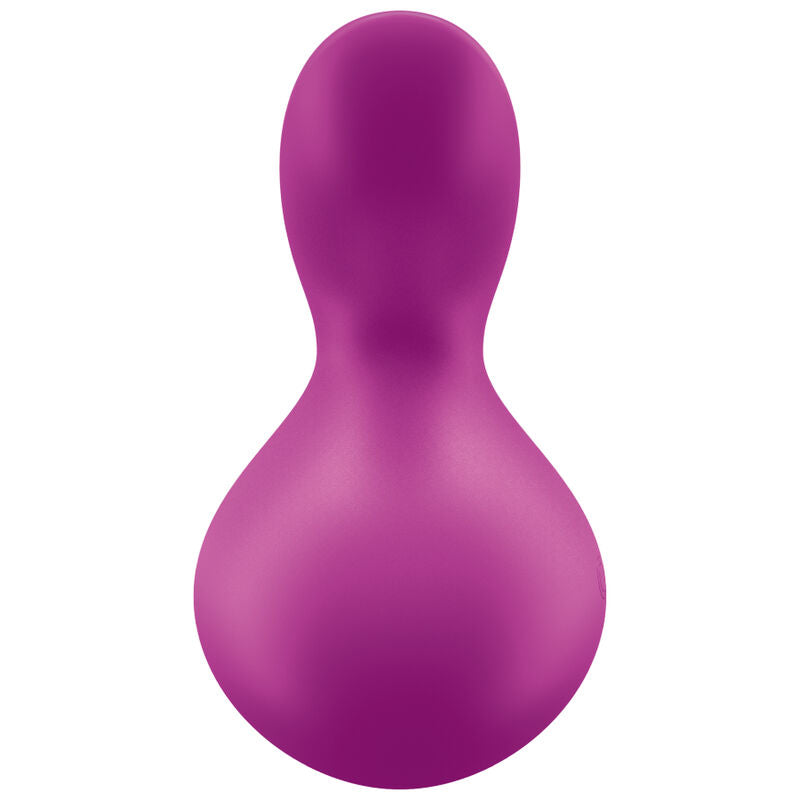 SATISFYER - VIVA LA VULVA 3 LAY-ON VIBRATOR GREEN - Amore24