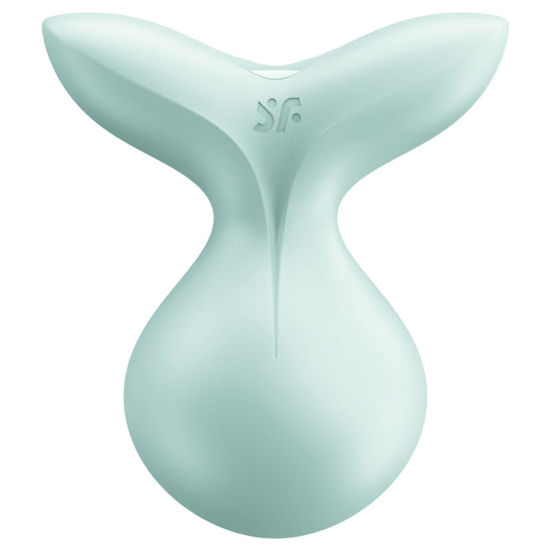 SATISFYER - VIVA LA VULVA 3 LAY-ON VIBRATOR GREEN - Amore24