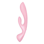 SATISFYER - TRIPLE OH HYBRID VIBRATION BLUE - Amore24