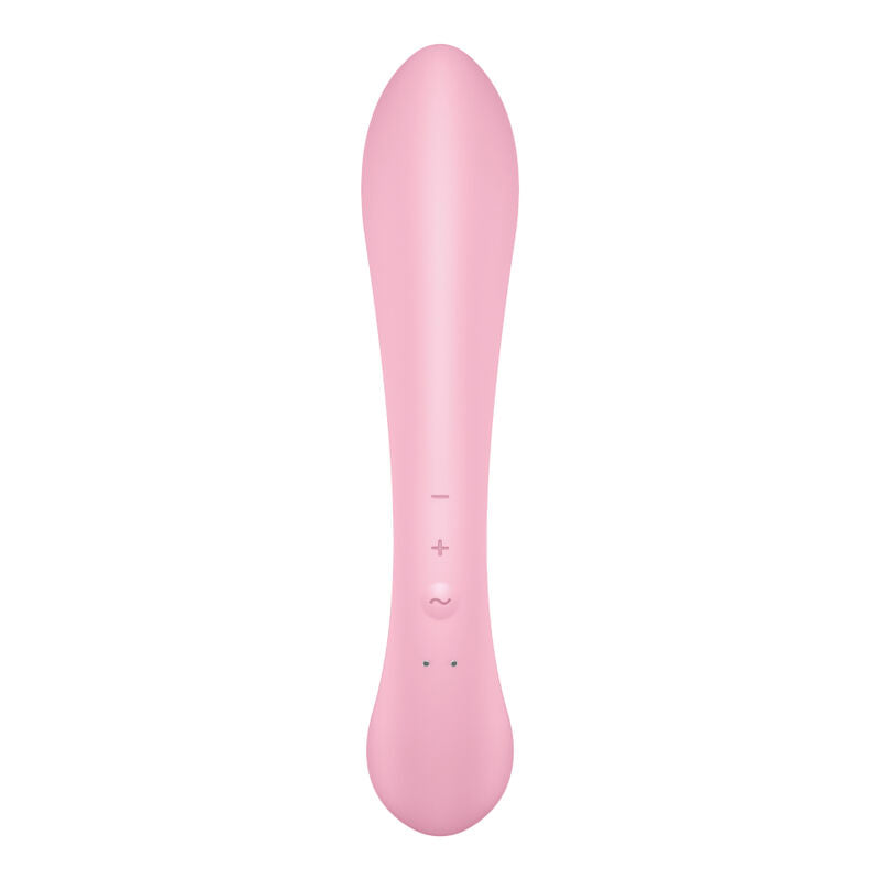 SATISFYER - TRIPLE OH HYBRID VIBRATION BLUE - Amore24