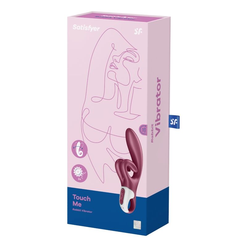 SATISFYER - TOUCH ME RABBIT VIBRATION BLUE - Amore24