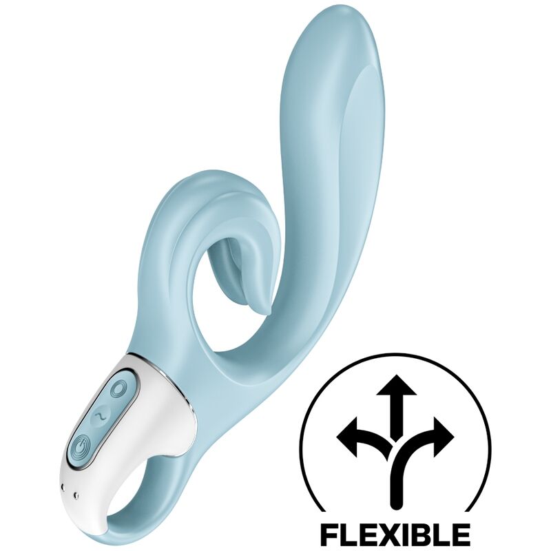 SATISFYER - LOVE ME RABBIT VIBRATION RED - Amore24