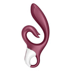 SATISFYER - LOVE ME RABBIT VIBRATION RED - Amore24