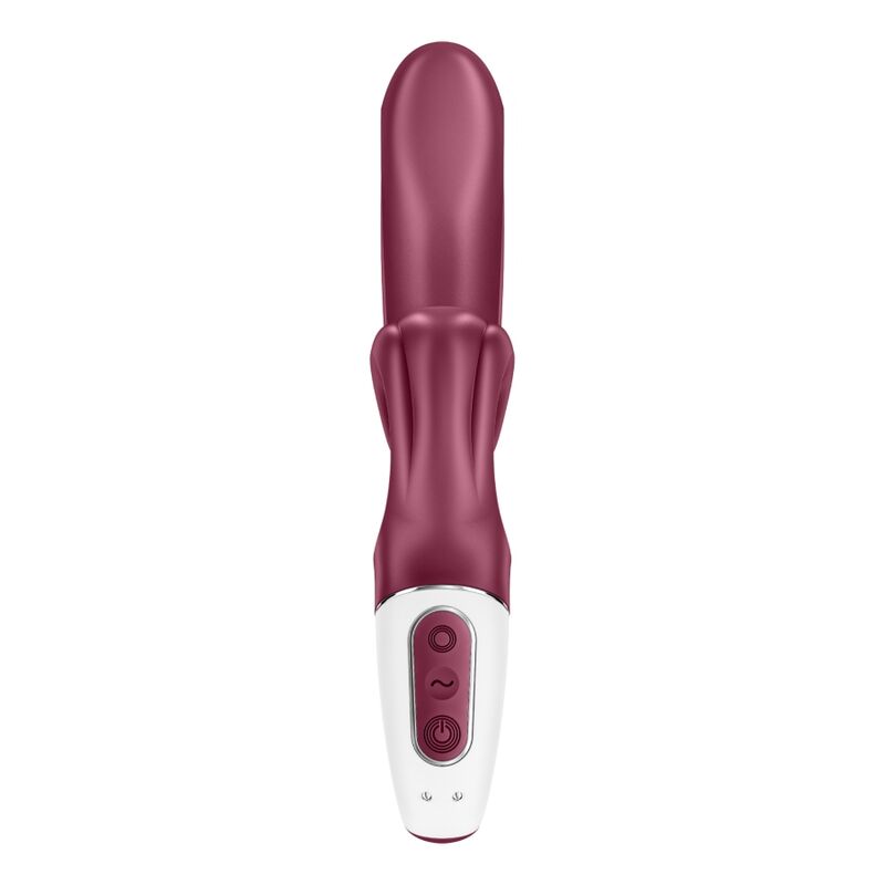 SATISFYER - LOVE ME RABBIT VIBRATION RED - Amore24