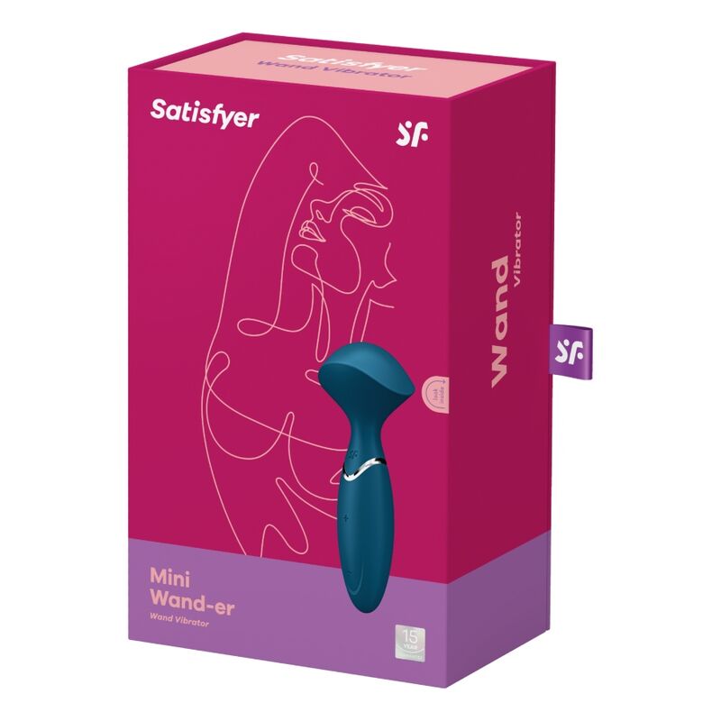 SATISFYER - MINI WOND - ER GREY - Amore24