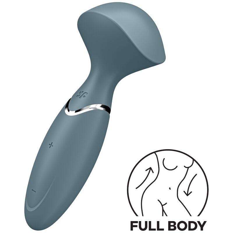 SATISFYER - MINI WOND - ER GREY - Amore24