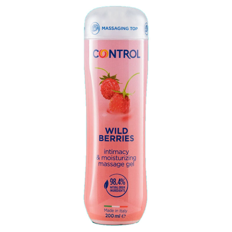 CONTROL - MASSAGE GEL 3 IN 1 WILD BERRIES 200 ML - Amore24