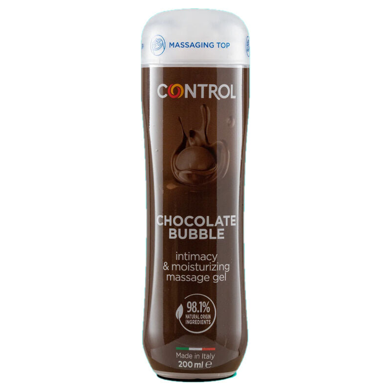 CONTROL - MASSAGE GEL 3 IN 1 CHOCOLATE BUBBLE 200 ML - Amore24