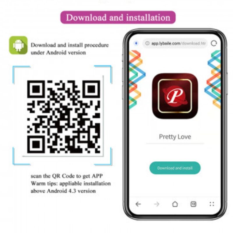PRETTY LOVE - CATALINA MASSAGER FREE APP LILAC - Amore24