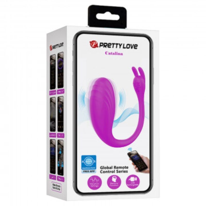 PRETTY LOVE - CATALINA MASSAGER FREE APP LILAC - Amore24