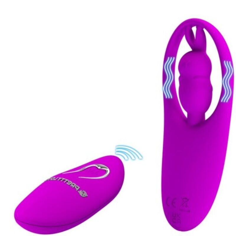PRETTY LOVE - WILD RABBIT STIMULATOR FOR PANTIES WITH REMOTE CONTROL LILAC - Amore24