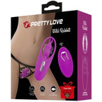 PRETTY LOVE - WILD RABBIT STIMULATOR FOR PANTIES WITH REMOTE CONTROL LILAC - Amore24