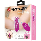 PRETTY LOVE - DANCING BUTTERFLY STIMULATOR FOR PANTIES WITH REMOTE CONTROL LILAC - Amore24