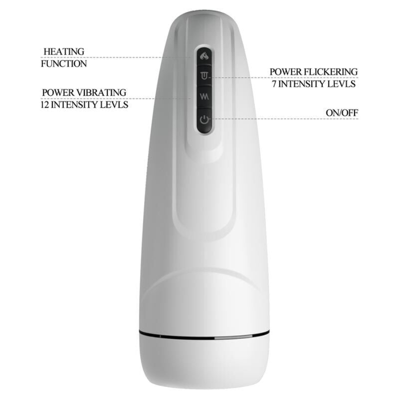 PRETTY LOVE - MARISSA MALE MASTURBATOR VIBRATION. HEAT. VOICE AND SUCTION - Amore24