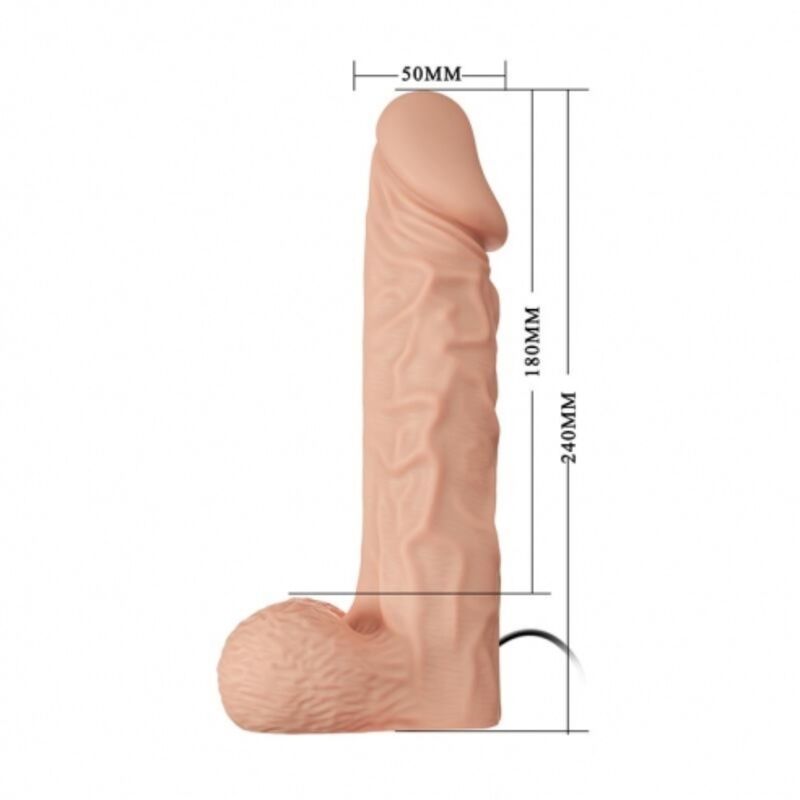 BAILE - ULTRA PASSIONATE HARNESS 24 CM NATURAL - Amore24