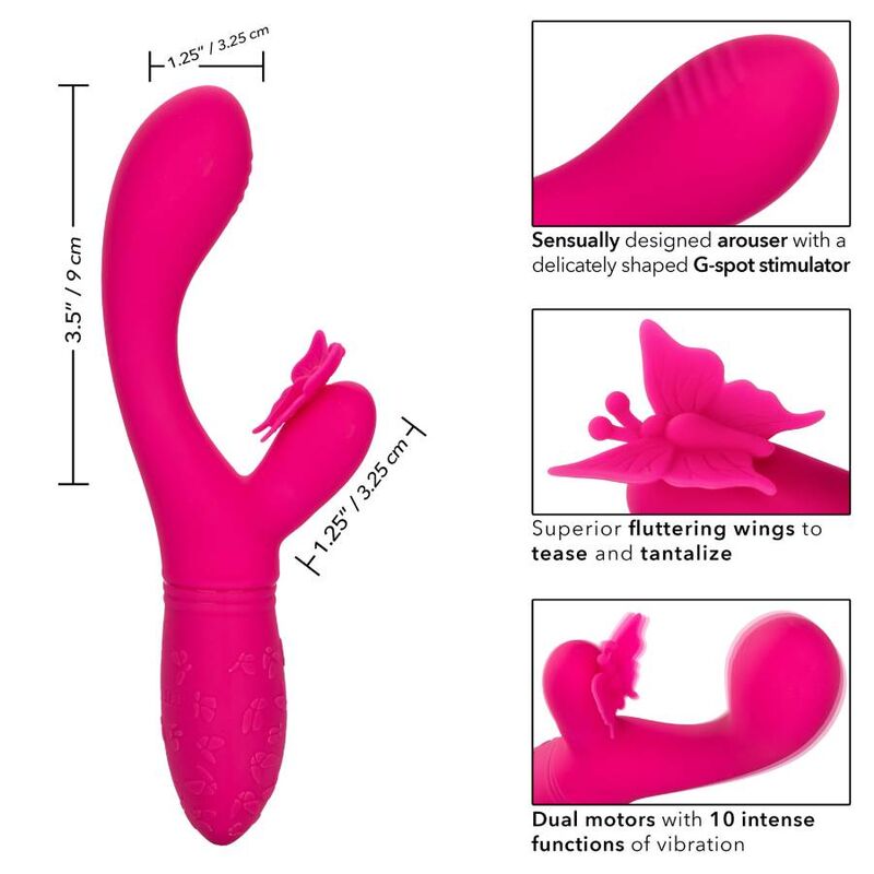 CALEXOTICS - BUTTERFLY KISS FLUTTER PINK - Amore24