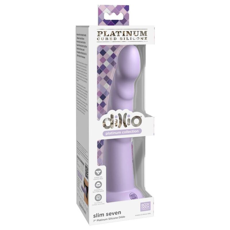 DILLIO - SLIM SEVEN 17,78 CM VIOLET - Amore24