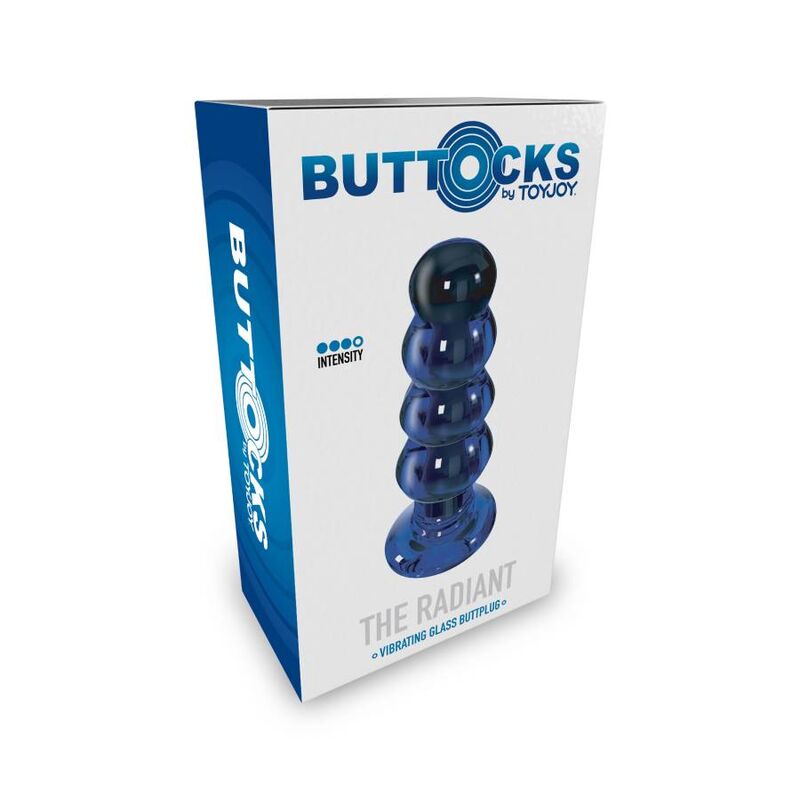 TOYJOY - BUTTOCKS THE RADIANT GLASS BUTTPLUG - Amore24