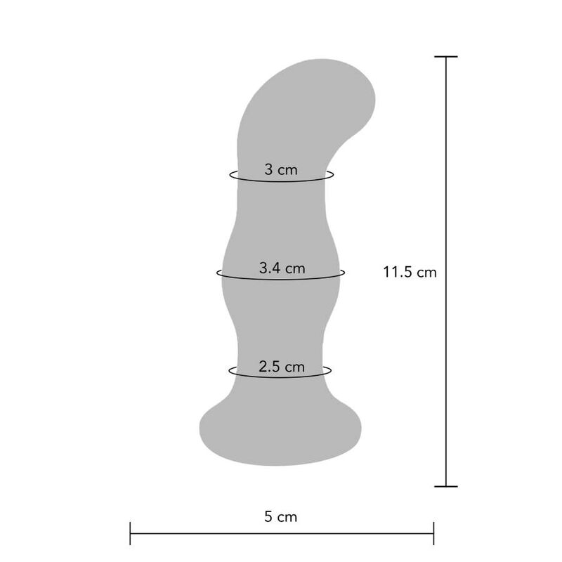 TOYJOY - THE GLEAMING VIBRATING GLAS BUTTPLUG - Amore24
