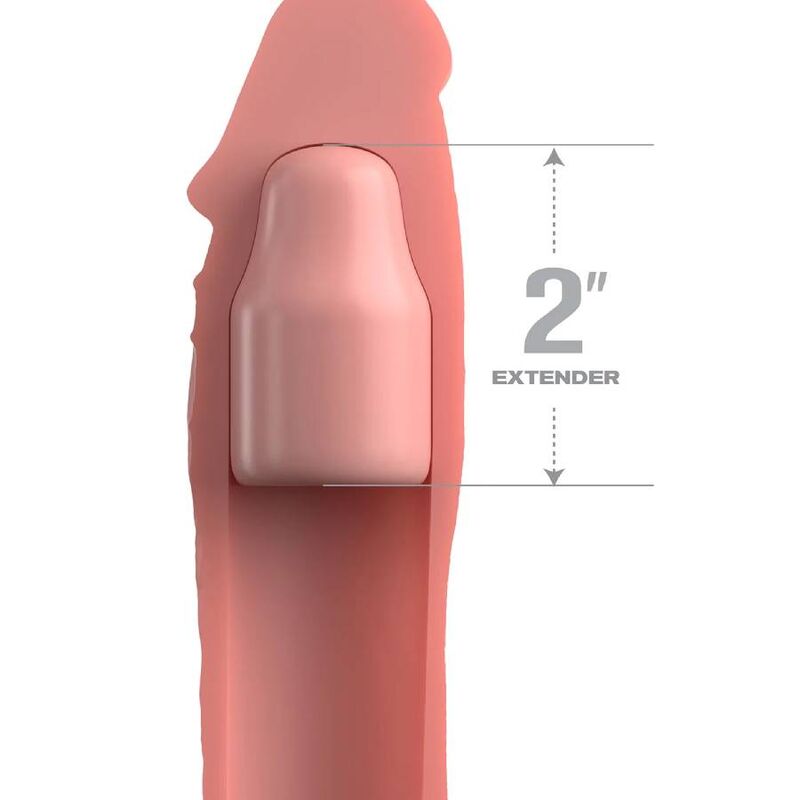 FANTASY X- TENSIONS - PIPEDREAMS EXTENSION W STRAP 15,24 CM SKIN - Amore24