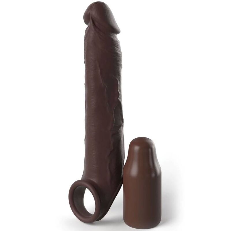 FANTASY X - TENSIONS - PIPEDREAMS EXTENSION W STRAP 17,78 CM BROWN - Amore24