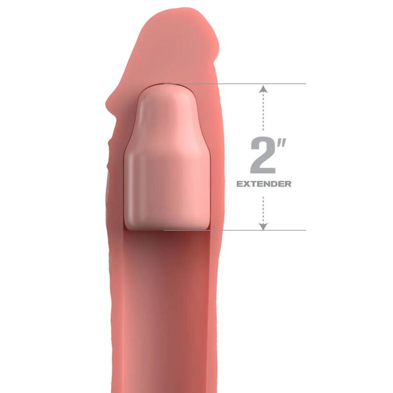 FANTASY X - TENSIONS - PIPEDREAMS SLEEVE 20,32 CM + 5,00 CM INCH PLUG SKIN - Amore24