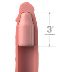 FANTASY X - TENSIONS - PIPEDREAMS SLEEVE 22,86 CM + 7,62 CM PLUG SKIN - Amore24