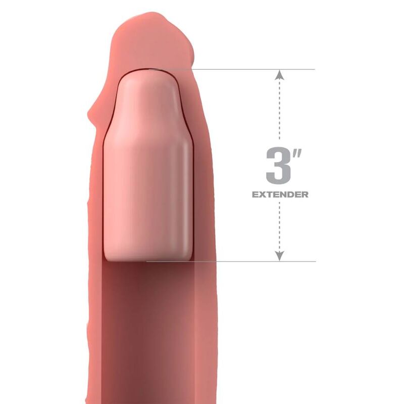FANTASY X - TENSIONS - PIPEDREAMS SLEEVE 22,86 CM + 7,62 CM PLUG SKIN - Amore24