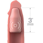 FANTASY X - TENSIONS - PIPEDREAMS SLEEVE 22,86 CM + 7,62 CM PLUG REMOTE SKIN - Amore24