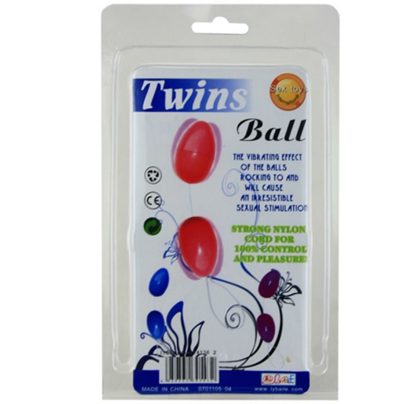 BAILE - TWINS BALLS PINK ANAL BALLS - Amore24