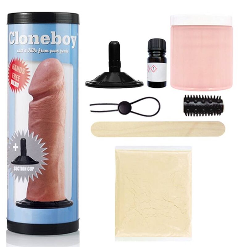 CLONEBOY - DILDO & SUCTION CAP PINK - Amore24