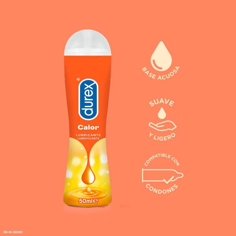 DUREX - DUREX PLAY HEAT EFFECT LUBRICANT 50 ML - Amore24