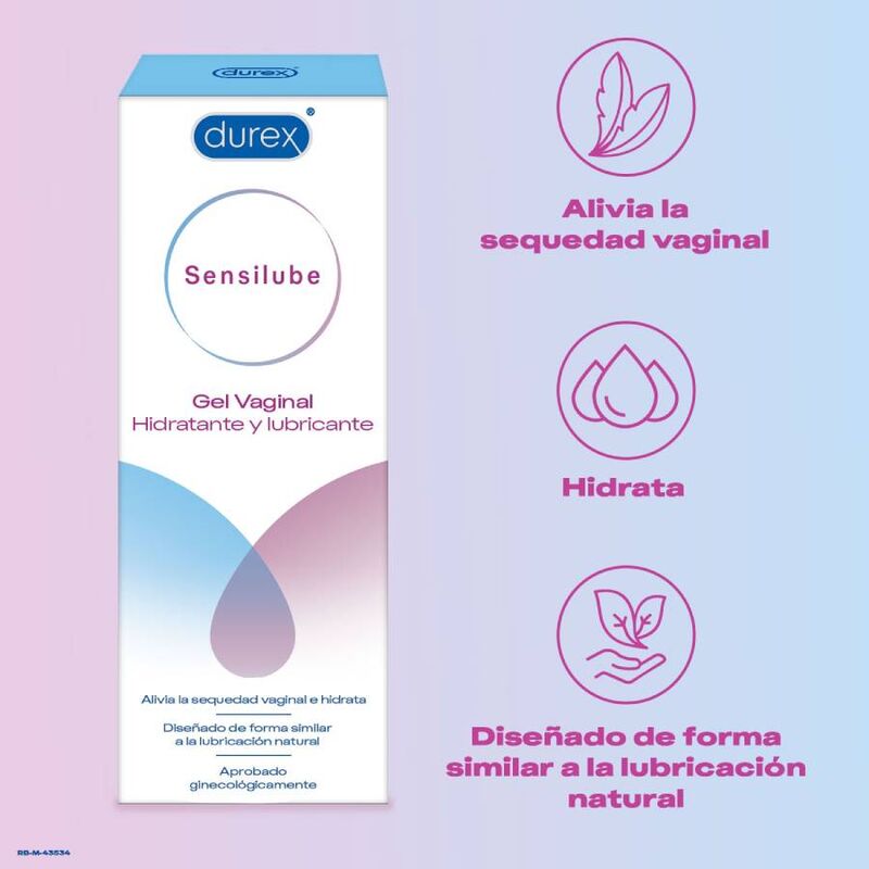 DUREX - SENSILUBE GEL MOISTURIZING LUBE 40 ML - Amore24