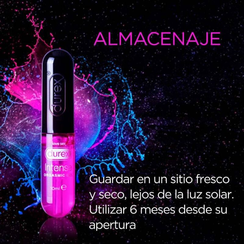 DUREX - LUBRICANT ORGASMIC GEL 10 ML - Amore24
