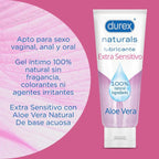 DUREX - NATURALS EXTRA SENSITIVE LUBRICANT 100 ML - Amore24